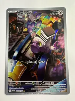 Pokemon Card Vroom 206/197 S&V Obsidian Flames Rare Art Rare MINT - Image 1
