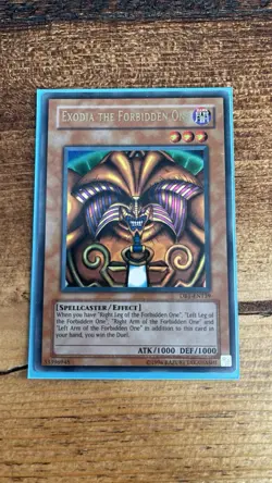 Exodia the Forbidden One - Ultra Rare DB1-EN139 Yugioh Card NM/LP Great Head - Image 2
