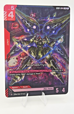Gundam Card Game Kshatriya GD01-044 LR New Type Rising - Image 2