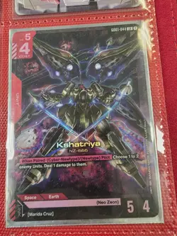 Gundam Card Game Kshatriya GD01-044 LR New Type Rising - Image 1