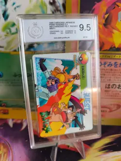 Pokemon Card Japanese 89 Carddass Vending Charizard Team Rocket PSA / PGS 9.5 - Image 1