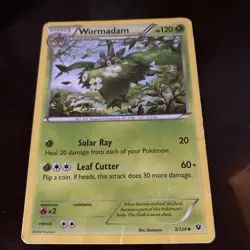Wormadam 3/124 Uncommon - Pokemon TCG CARD TRADING REGULAR FINISH - Image 1