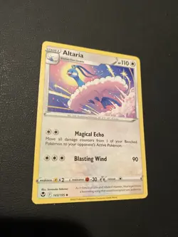 Altaria 143/195 Uncommon Silver Tempest Pokemon TCG trading card game - Image 1