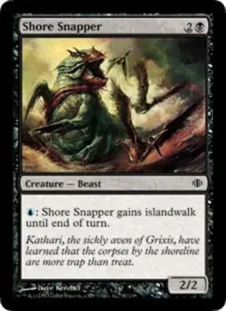Shore Snapper - Foil - Shards of Alara #87/249 MTG Magic The Gathering - Image 1