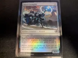 MTG Magic the Gathering FOIL Steel Exemplar BRO! - Image 1