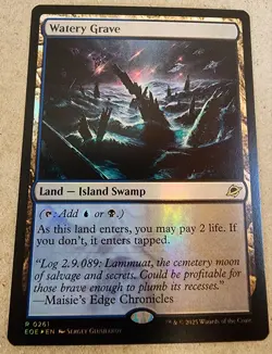 Watery Grave - #261 Foil - Edge of Eternities - Mtg - Image 1