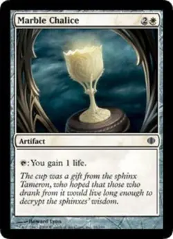 Marble Chalice - Foil - Shards of Alara #18/249 MTG Magic The Gathering - Image 1