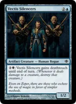 Vectis Silencers - Foil - Shards of Alara #62/249 MTG Magic The Gathering - Image 1