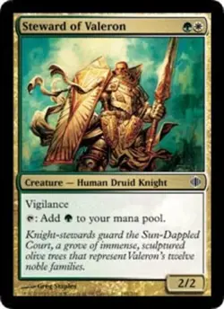Steward of Valeron - Foil - Shards of Alara #198/249 MTG Magic The Gathering - Image 1
