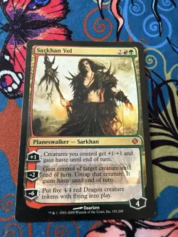 Sarkhan Vol - Shards of Alara #191/249 MTG Magic The Gathering - Image 1