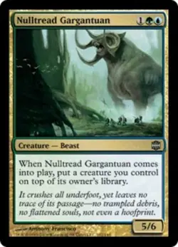 Nulltread Gargantuan - Alara Reborn #102/145 MTG Magic The Gathering - Image 1