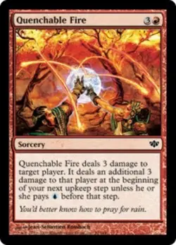 Quenchable Fire - Foil - Conflux #70/145 MTG Magic The Gathering - Image 1