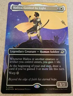 Haliya, Guided by Light - #289 Foil (Borderless) Edge of Eternities - Mtg - Image 1