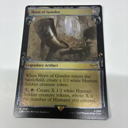 Horn of Gondor *FOIL* The Lord of the Rings 0240 MTG Magic NEW UNPLAYED - Image 1