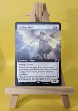 MTG Adventures in the Forgotten Realms Radiant Solar 278 Extended Art - Mint - Image 1