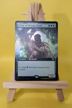 MTG Adventures in the Forgotten Realms Circle Of Dreams Druid 383 Foil - Mint - Image 1