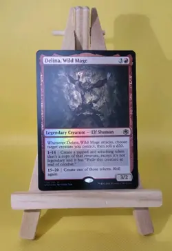 MTG Adventures in the Forgotten Realms Delina, Wild Mage 138 Foil - Mint - Image 1