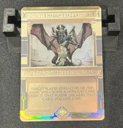 Thoughtseize #45 Amonkhet Invocations Masterpiece Series FOIL Magic MTG - NM - Image 1