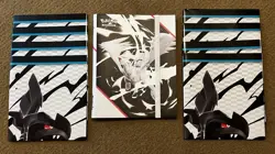 Pokemon TCG Scarlet Violet Black Bolt & White Flare 1x Binder + 8x Posters - Image 1