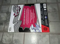 Pokemon Scarlet & Violet Unova White Flare Binder Collection Box with 5 Boosters - Image 2