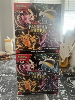 Pokemon tCG Paldean Fates Booster Bundle Box Lot Of 2 Sealed! - Image 1