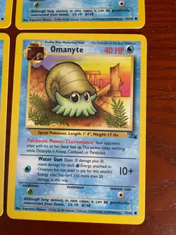 Pokemon Omanyt 52/62 SINGLE USED EXCELLENT CONDITION SEE PHOTOS - Image 3