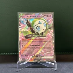 Pokemon TCG Meloetta ex 044/086 Black Bolt Double Rare Holo NM - Image 1