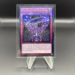 Transaction Rollback - RA04-EN105 - Ultimate Rare - 1st Edition Yugioh - Image 1