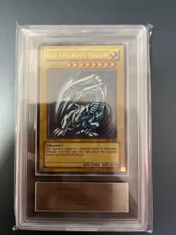 ARS 10 2002 Blue-Eyes White Dragon SDK-001 1st ED Ultra Rare YuGiOh English Mint - Image 1