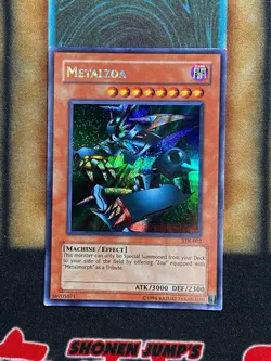 Yugioh Metalzoa TFK-002 Parallel Secret Rare MP - Image 1