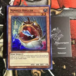 *** NIMBLE ANGLER *** SUPER RARE OP22-EN004 OTS PACK (MINT) YUGIOH! - Image 1