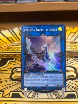 Yugioh Apollousa, Bogen der Gottin RA02-EN040 Super Rare - Image 1
