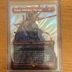 Firion, Wild Rose Warrior (Borderless) (Surge Foil) Final Fantasy Foil - Image 1