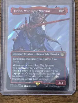 Firion, Wild Rose Warrior (Borderless) (Surge Foil) Final Fantasy Foil - Image 1