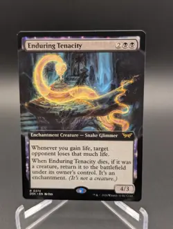 Enduring Tenacity (Extended Art) Duskmourn: House of Horror Regular - Image 1