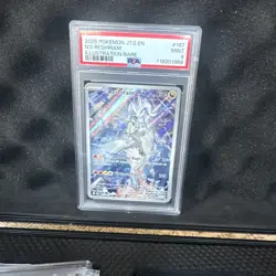 PSA 9 MINT N's Reshiram 167/159 ENHANCED BOX TOPPER Holo PROMO Pokemon Card 763 - Image 1