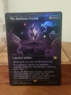 MTG The Darkness Crystal (Borderless) FOIL - FINAL FANTASY (FIN) - Image 1