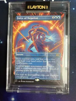 Force of Negation (Borderless) Double Masters 2022 Regular - Image 1