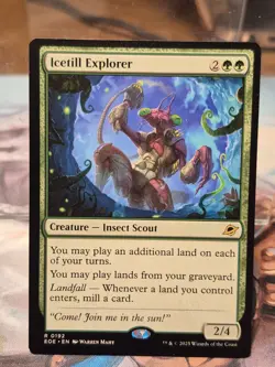 R 0192 Icetill Explorer Insect Rare Creature Edge of Eternities EOE MTG Card - Image 1