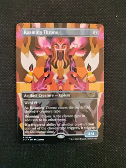 Roaming Throne (Borderless) The Lost Caverns of Ixalan Regular - Image 1
