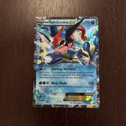 Pokemon TCG Ash-Greninja-EX Holo Promo Card XY133 - Image 2