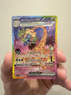 Pokemon TCG Alolan Exeggutor EX 242/191SV08: Surging Sparks Holo Card - Image 1