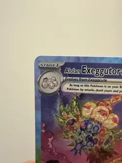 Pokemon TCG Alolan Exeggutor EX 242/191SV08: Surging Sparks Holo Card - Image 3