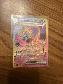 Pokemon TCG Alolan Exeggutor EX 242/191SV08: Surging Sparks Holo Card - Image 1