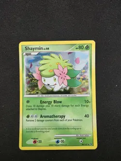 SHAYMIN - 38/127 - PLATINUM DECK EXCLUSIVES - HOLO RARE - POKEMON CARD - Image 1