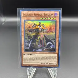 Yugioh Card Swordsoul Strategist Longyuan MAMA-EN036 ULTRA RARE 1st Ed. - NM - Image 1