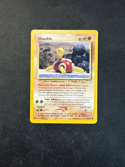 Pokemon TCG Shuckle Neo Revelation Card 51/64 Unlimited Common - Image 1
