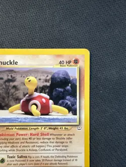 Pokemon TCG Shuckle Neo Revelation Card 51/64 Unlimited Common - Image 3