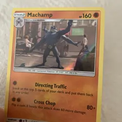 Card Pokemon - Machamp 13/18 Detective Pikachu Rare Holo PK1 - Image 1
