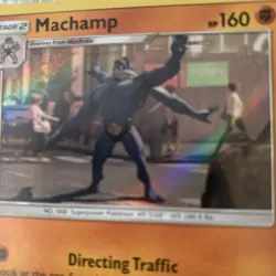 Card Pokemon - Machamp 13/18 Detective Pikachu Rare Holo PK1 - Image 3